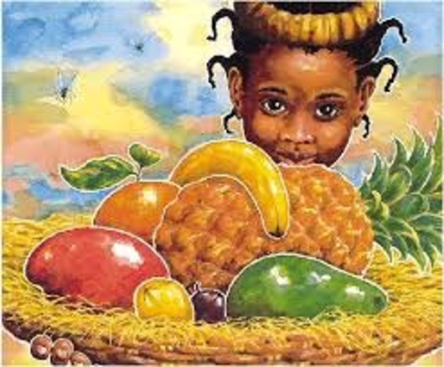 Handa's Surprise writing and sentence building