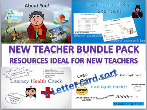 New Teacher Bundle Pack