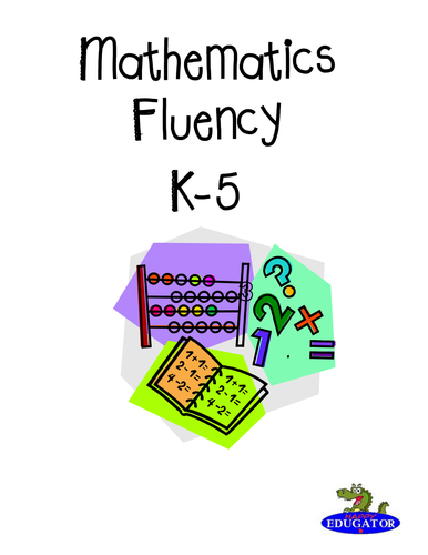 Math Fluency Assessments and Progress Monitoring Sheets - Basic Facts