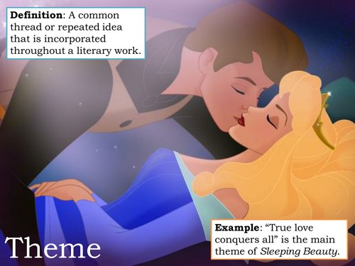 Literary Techniques Display (Using Disney)