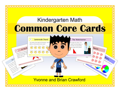Math Task Cards - Kindergarten Math Common Core - All Math Standards Covered | Teaching Resources