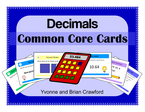 Decimals Task Cards