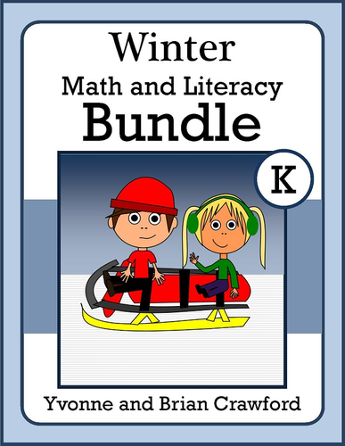 Winter Bundle for Kindergarten Endless