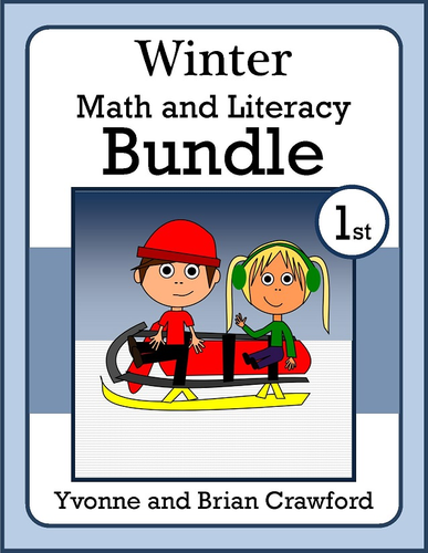 Winter Bundle for First Grade Endless
