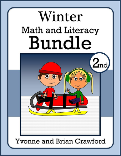 Winter Bundle for Second Grade Endless