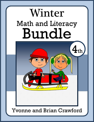 Winter Bundle for Fourth Grade Endless
