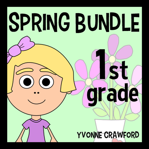 Spring Bundle for First Grade Endless