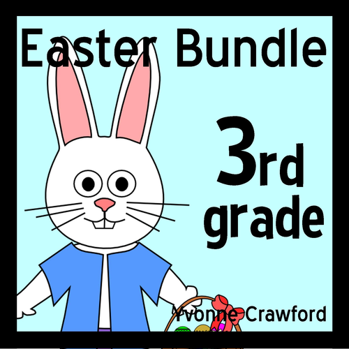 Easter Bundle for Third Grade Endless