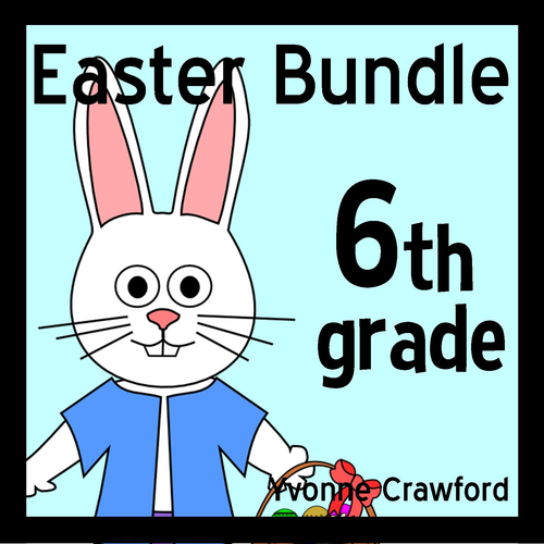 Easter Bundle for Sixth Grade Endless