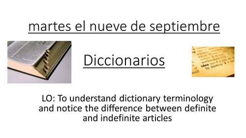 Dictionaries