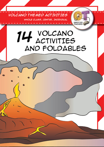 Volcano Activities and Foldables - 14 contract activities
