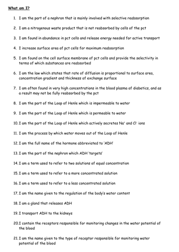 Osmoregulation review