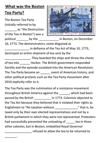 what-was-the-boston-tea-party-cloze-activity-teaching-resources