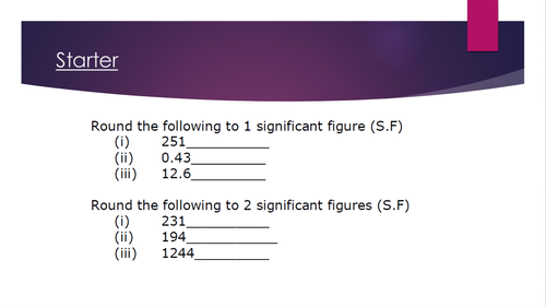 Bounds (limits)