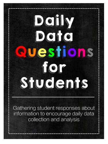 Daily Data Questions for Students