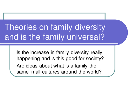 Family Diversity