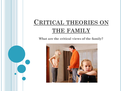 Critical theories on the Family