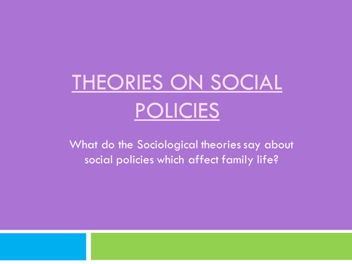 Theories on social policies