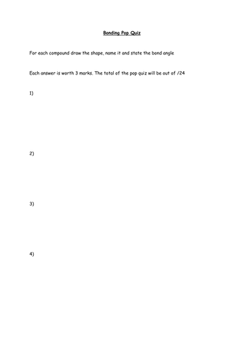 OCR A Level Chemistry A New Spec (from Sept 2015) - Electronegativity and IMF lessons