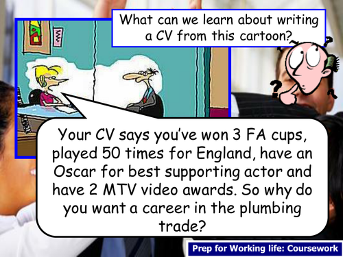 Writing a CV