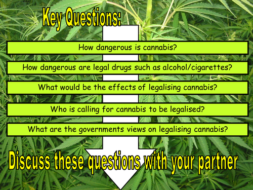 Healthy Lifestyles drugs - cannabis