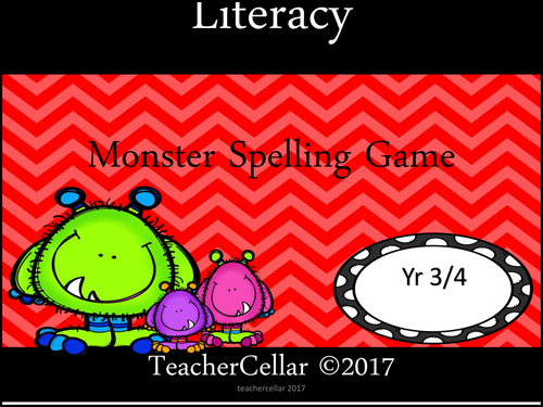 Snap cards Spelling cards