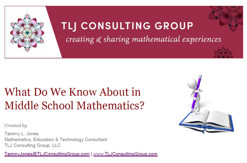 What Do We Know About Middle School Mathematics