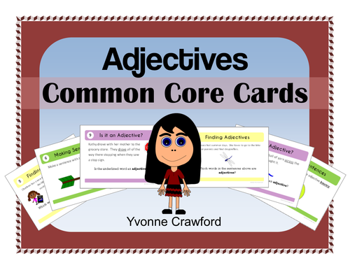 Adjectives Task Cards