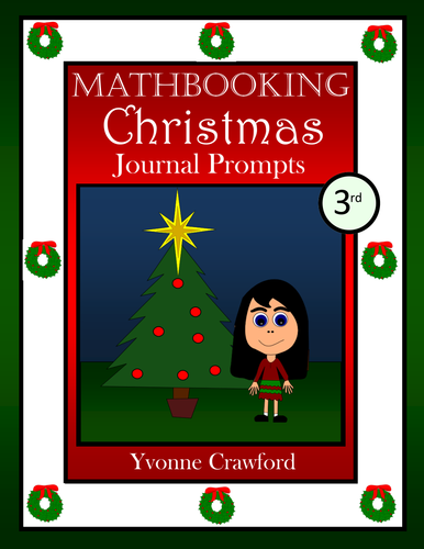 Christmas Math Journal Prompts (3rd grade)