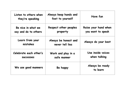 Why Is It Important To Have Rules In School Why Do We Need To 