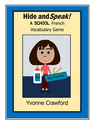 French School Vocabulary Game - Hide and Speak