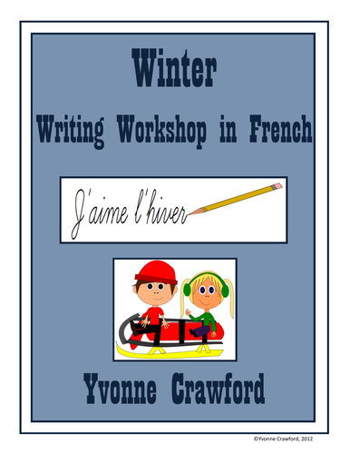 French Winter Writing Centers