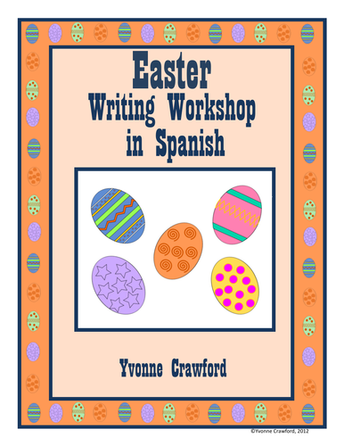 Easter Writing Centers in Spanish