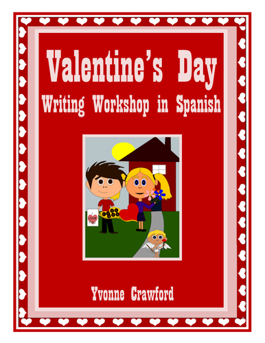Valentine's Day Writing Centers in Spanish