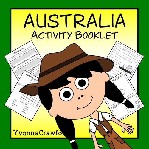 Australia Copywork and Activities