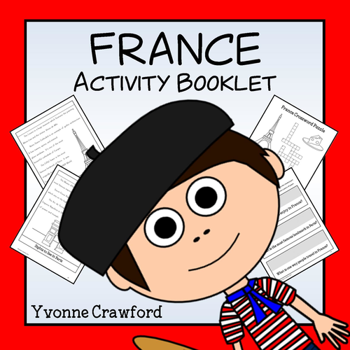 France Copywork and Activities