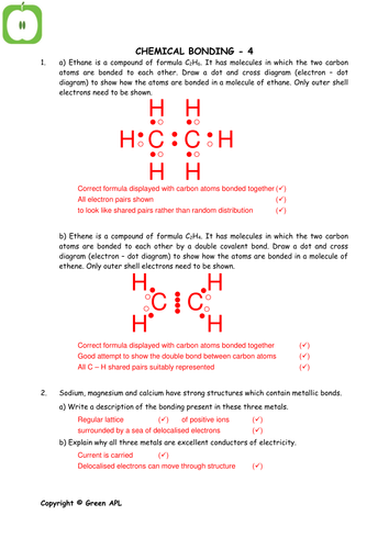 Chemical bonds