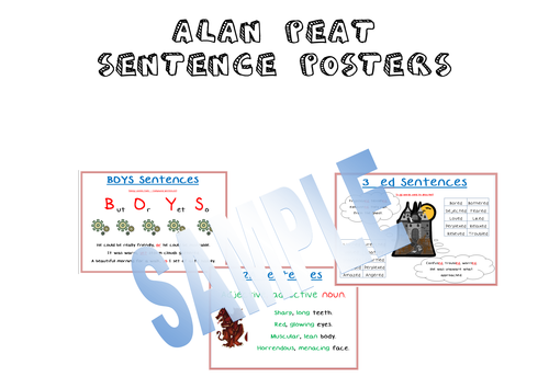 Alan Peat Sentence Posters