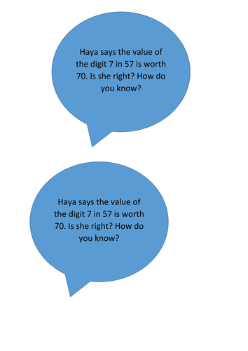 KS1 Maths Place Value Partitioning Lesson Plan (4/6)