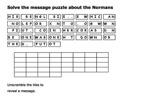 Solve the message puzzle about the Doomsday Book