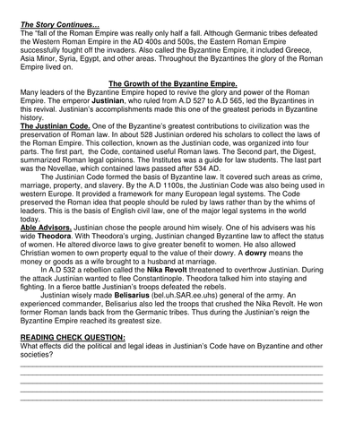 Byzantine empire paper image