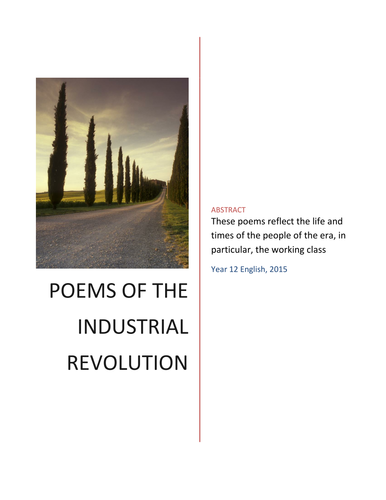 Poems from the Industrial Revolution
