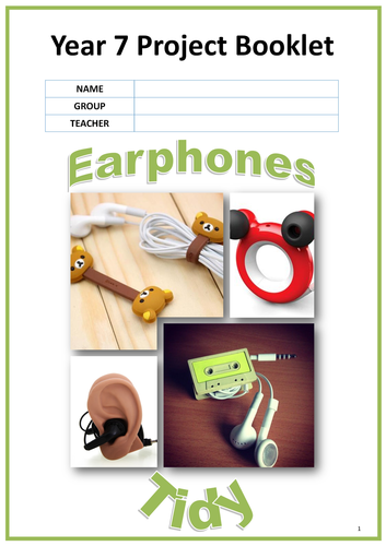 Years 7, 8, and 9 Project Booklets