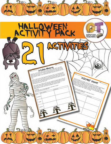Halloween Activity Pack - 21 Activities