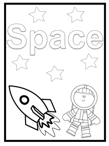 Space topic cover