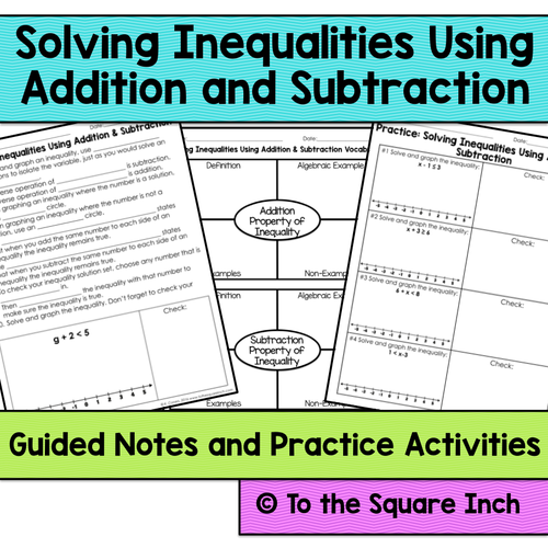 solving-inequalities-using-addition-and-subtraction-notes-teaching-resources