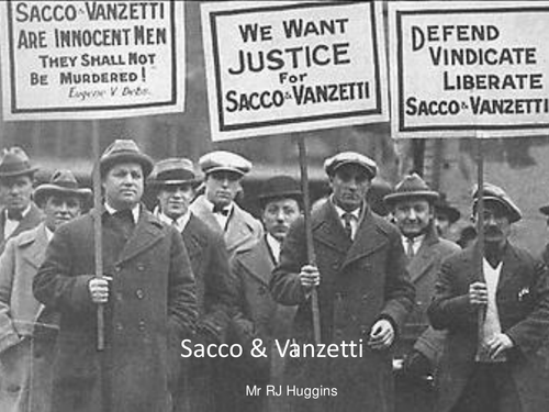 Sacco and Vanzetti