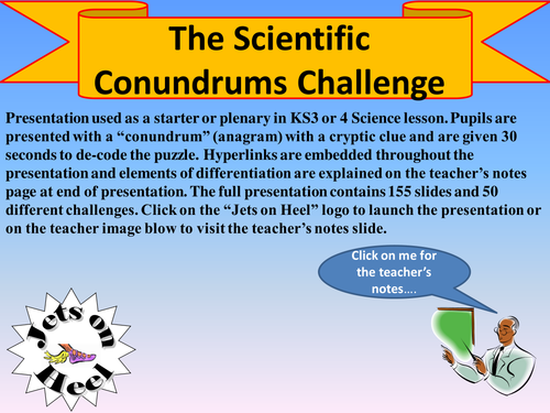 TES Scientific Conundrums