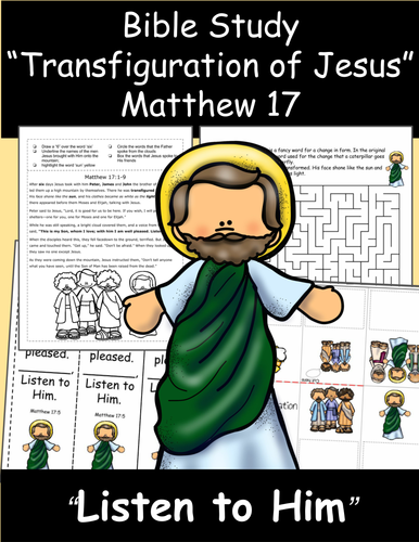 Bible Study: Transfiguration of Jesus