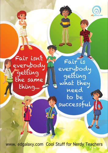 Classroom Fairness Poster